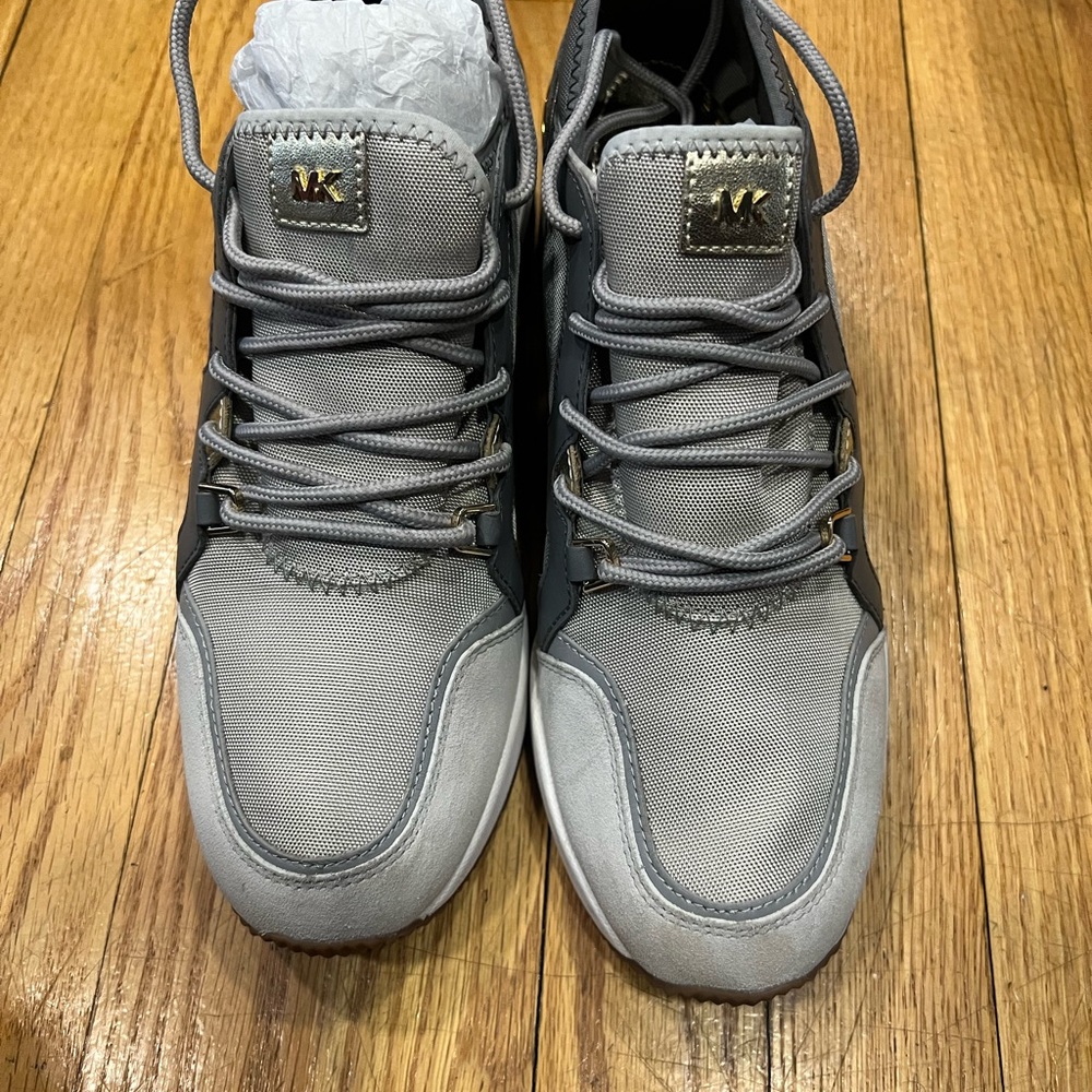 Michael Kors Gray Athletic Shoes